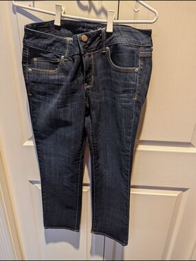 American Eagle Outfitters Deep Indigo Skinny Jeans